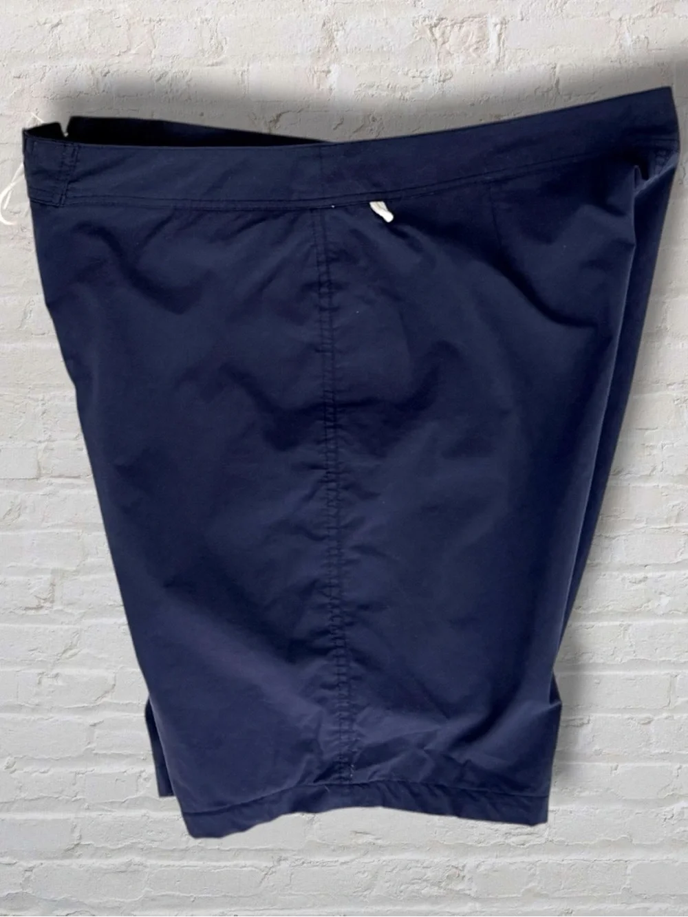 J.Crew Navy Blue Swim Trunks Mens Size 34 Drawstring Board Shorts
